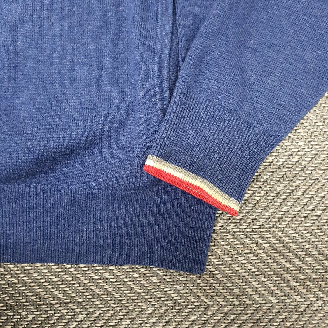 타미힐피거 울100 니트 집업 가디건 남자105 상품이미지4