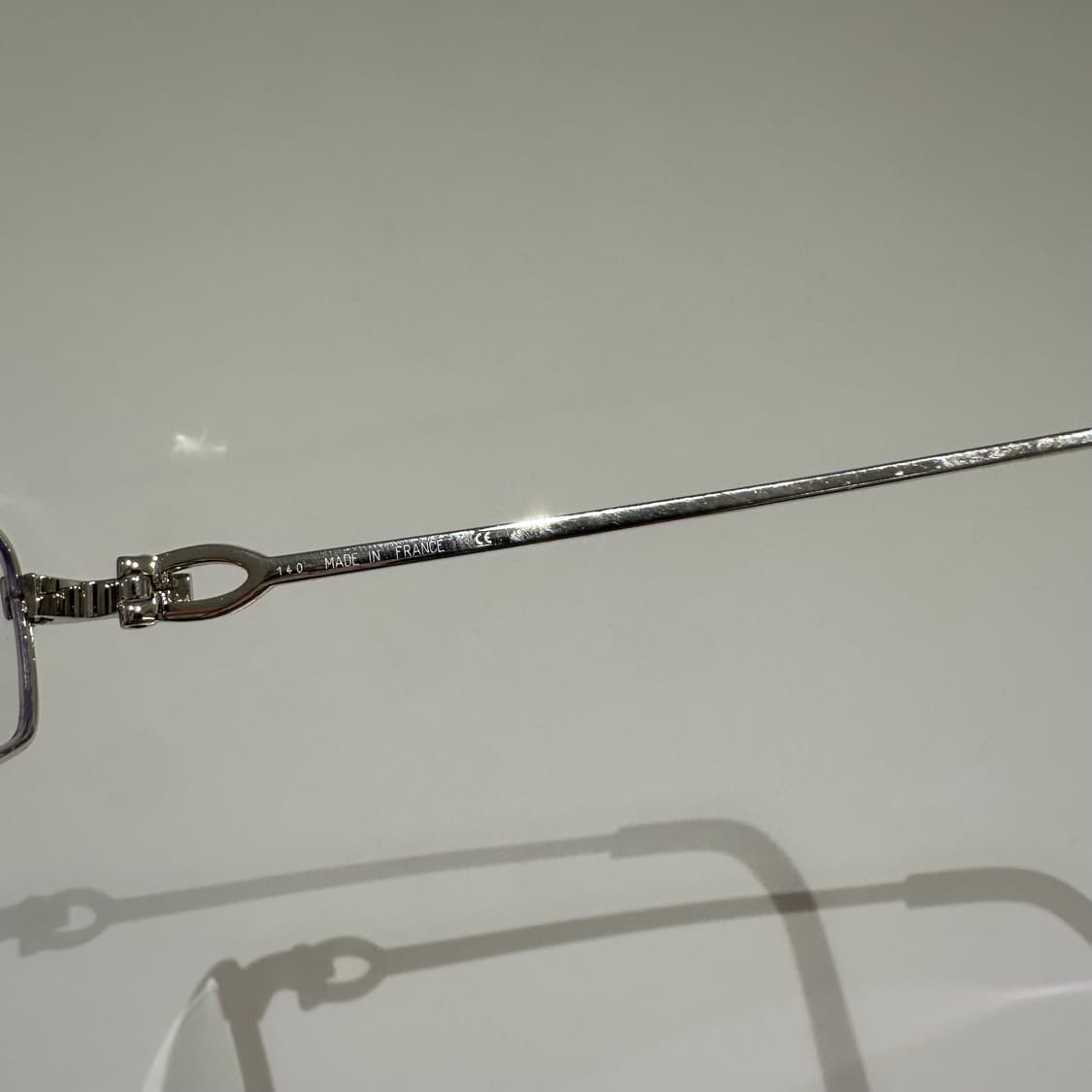 까르띠에 C decor 랙탱글 안경 상품이미지8