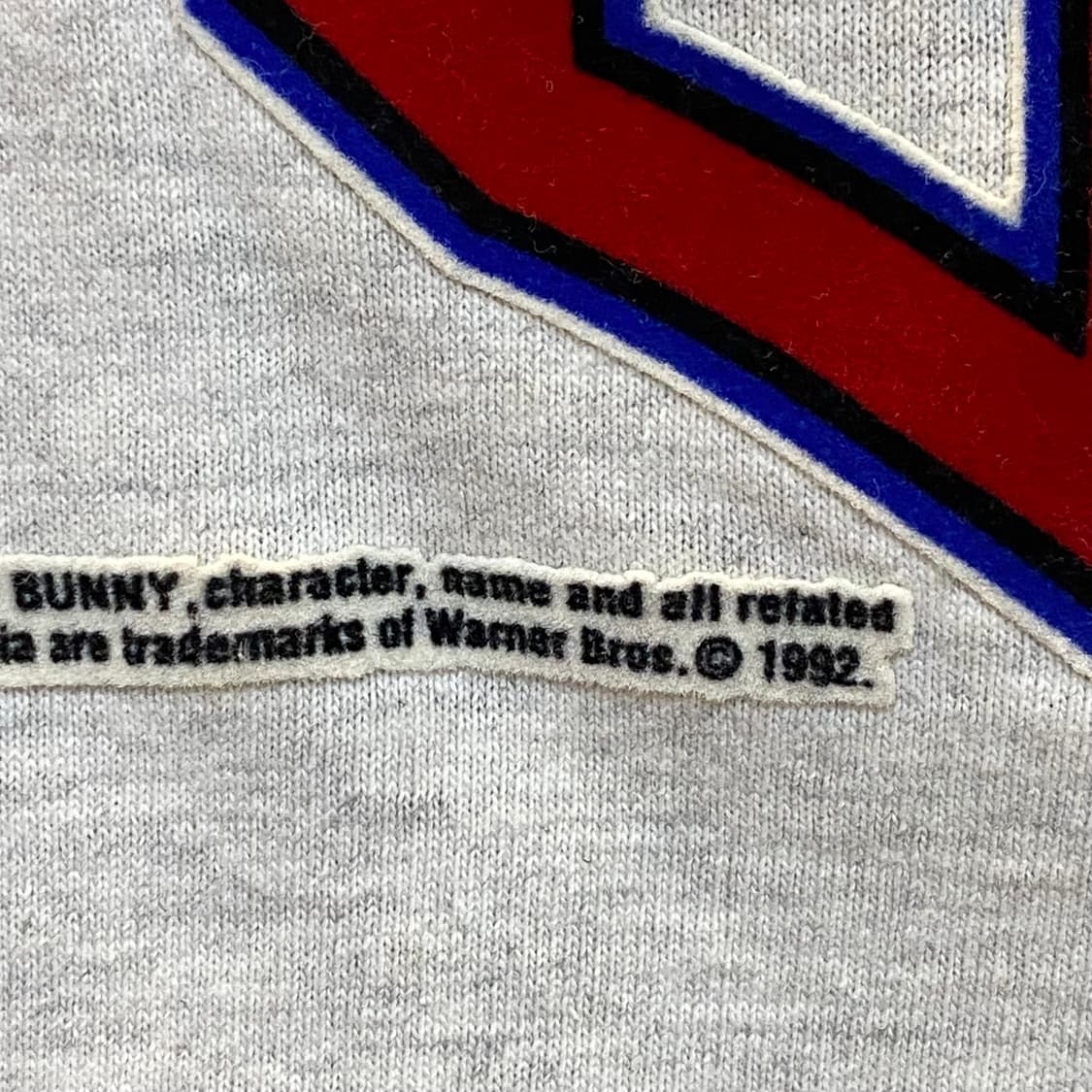 90s Made in USA 빈티지 벅스버니 야구 반팔티  상품이미지5