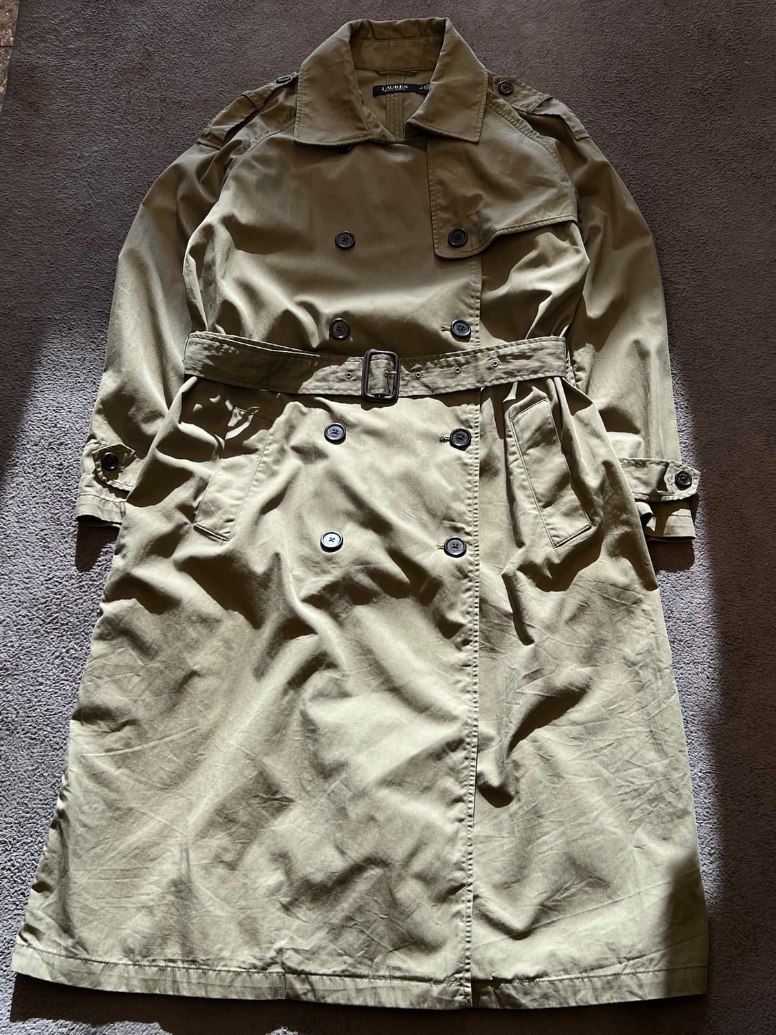 폴로 랄프로렌 더플 벨티드 코트 처분  상품이미지2