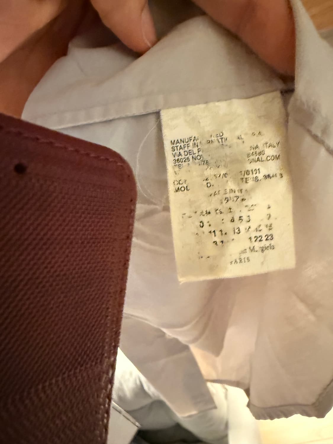 Martin margiela Cigarette Pocket shirt 상품이미지8