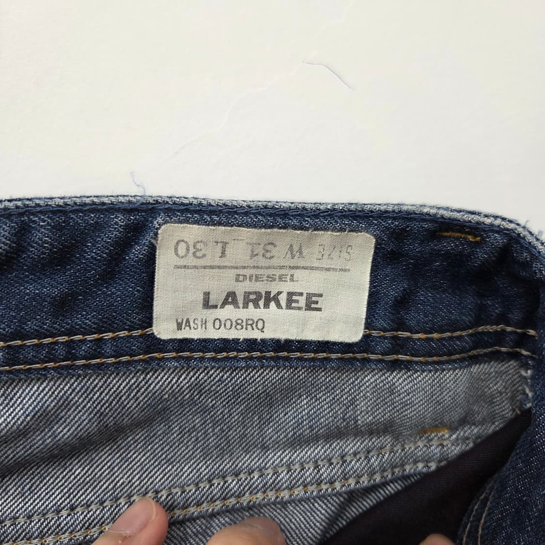 디젤 데님 청바지 데미지 워싱진 31in 상품이미지6