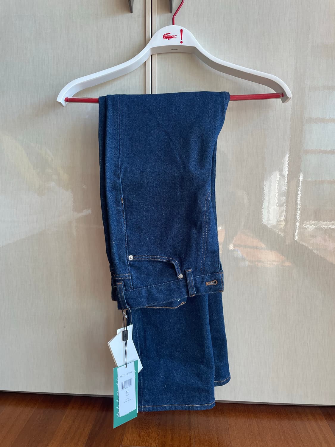 라코스테 여성스트레이트 데님27새상품 상품이미지1