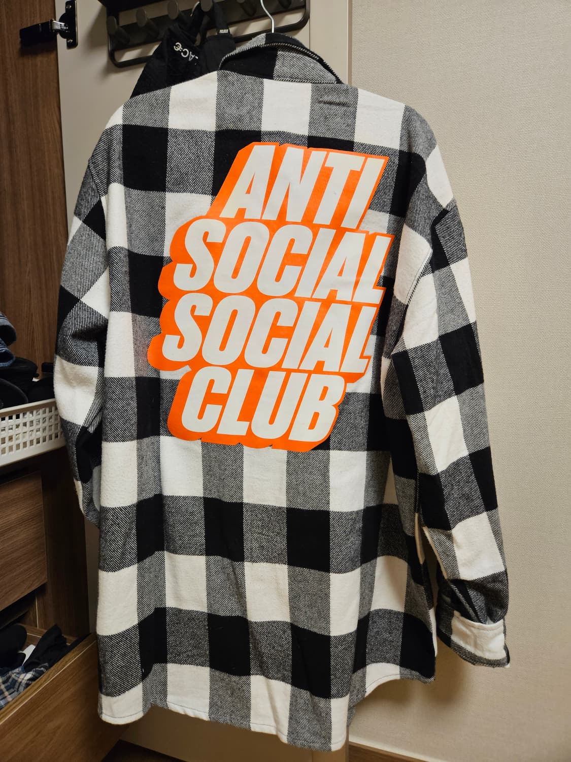 안티소셜소셜클럽 플란넬 L 상품이미지2