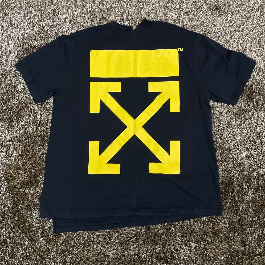 오프화이트 Off-White MOTO SPLICED 반팔 티셔츠 XL 상품이미지6