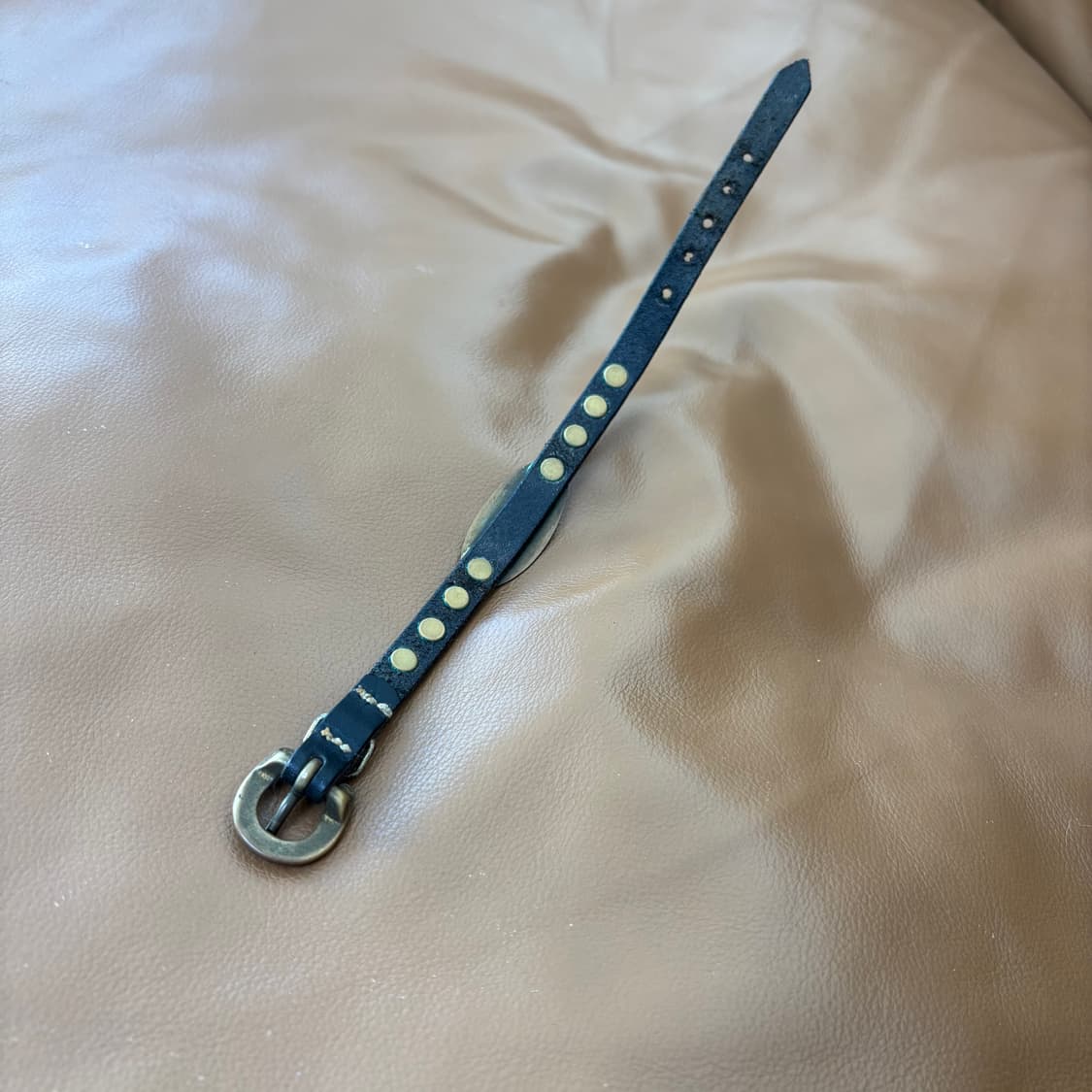 히스테릭글래머 이태리 레더 팔찌 도그태그 브레스 상품이미지6