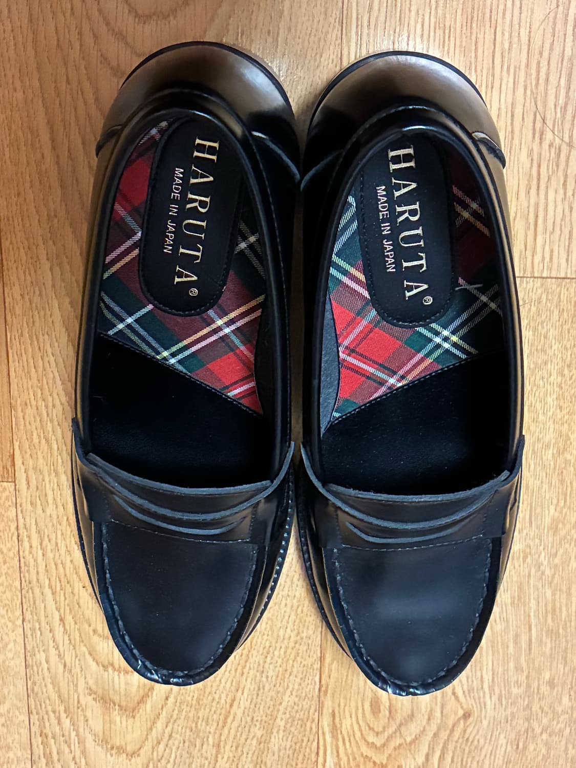 하루타 소가죽 페니로퍼 240 굽4.5cm 새상품  상품이미지4