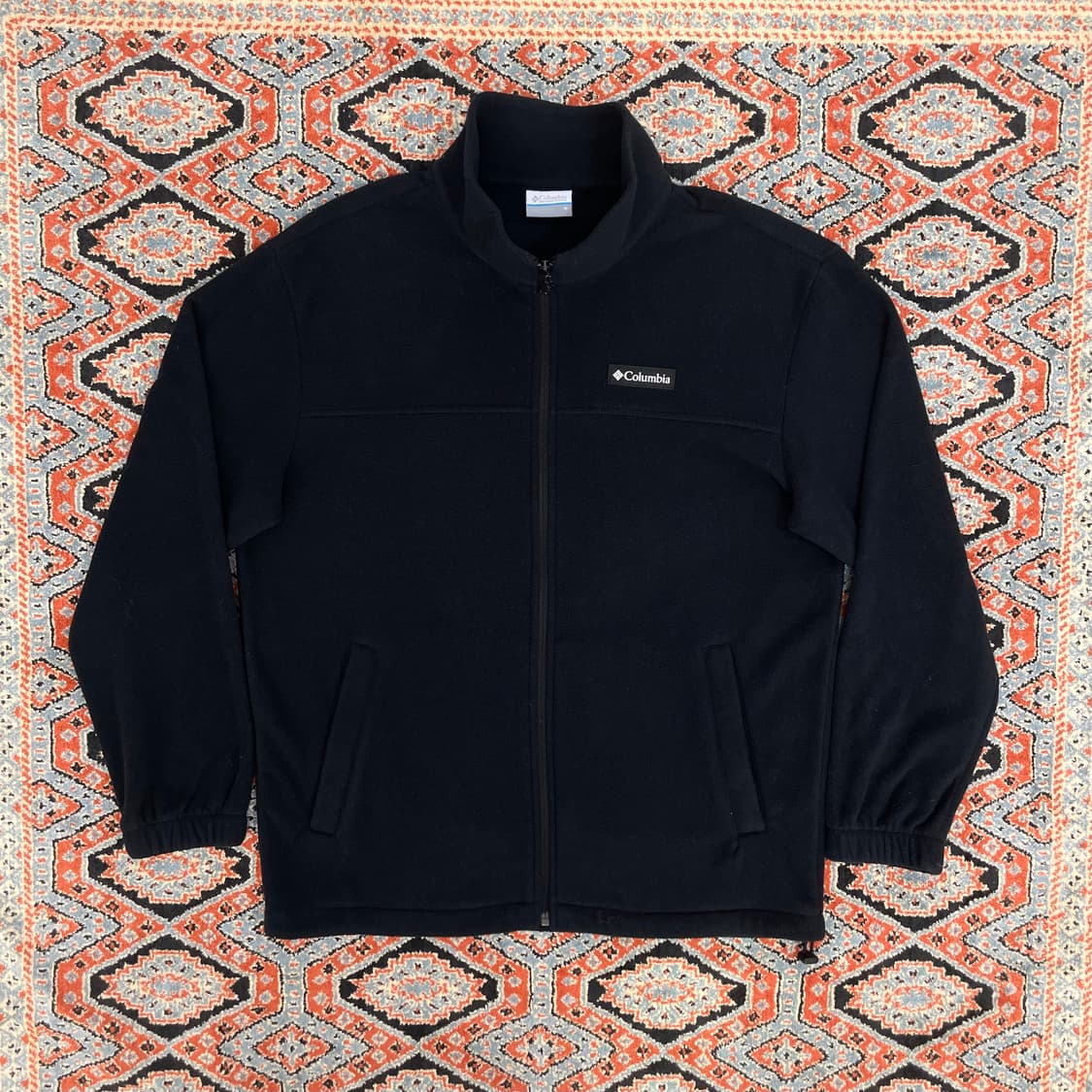 컬럼비아 블랙 플리스 집업 자켓 남성M 상품이미지1