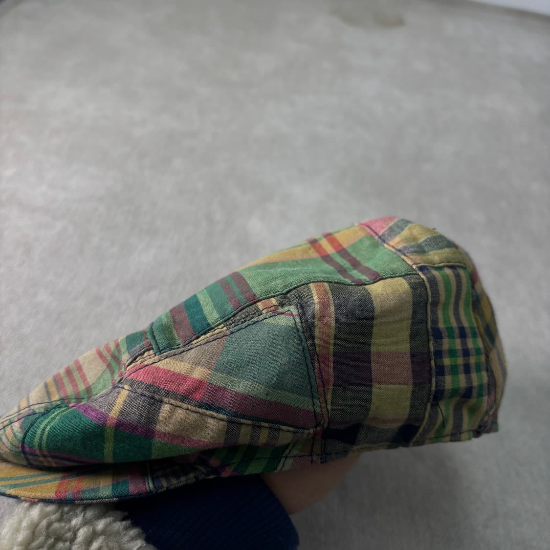 폴로랄프로렌 체크 헌팅캡 상품이미지3