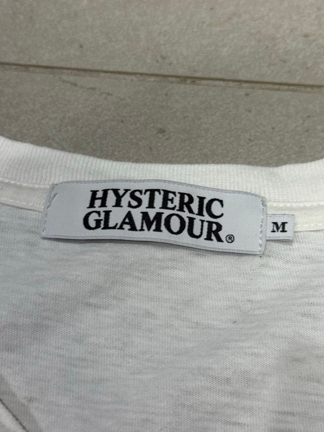 히스테릭 글래머 성조기 히스걸 반팔 티셔츠 상품이미지3