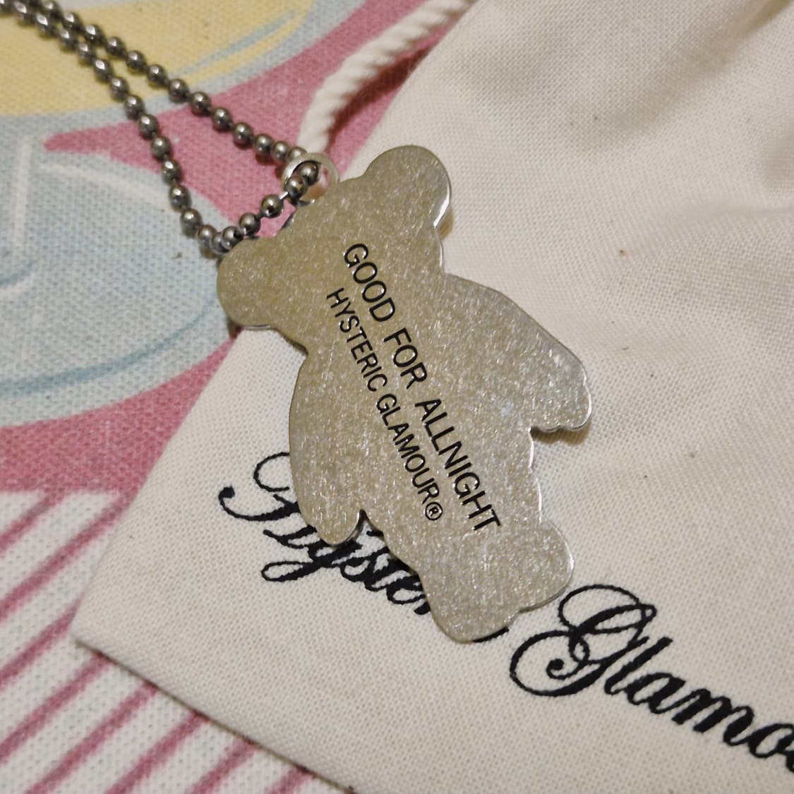 00s 히스테릭글래머 테디베어 볼 체인 목걸이 상품이미지9