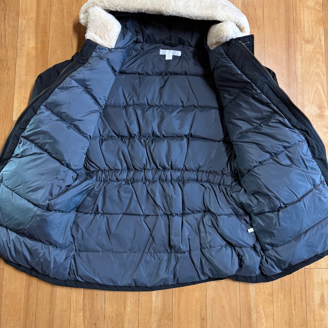 B2 오리털 다운 자켓 블랙 L 상품이미지4