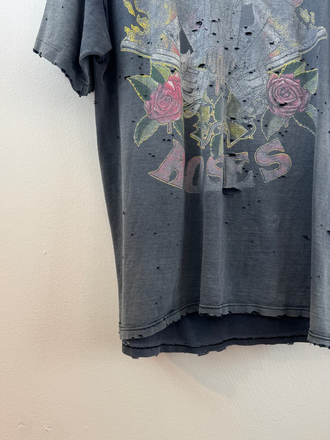 90s bruckum guns n' roses faded t shirt 상품이미지4