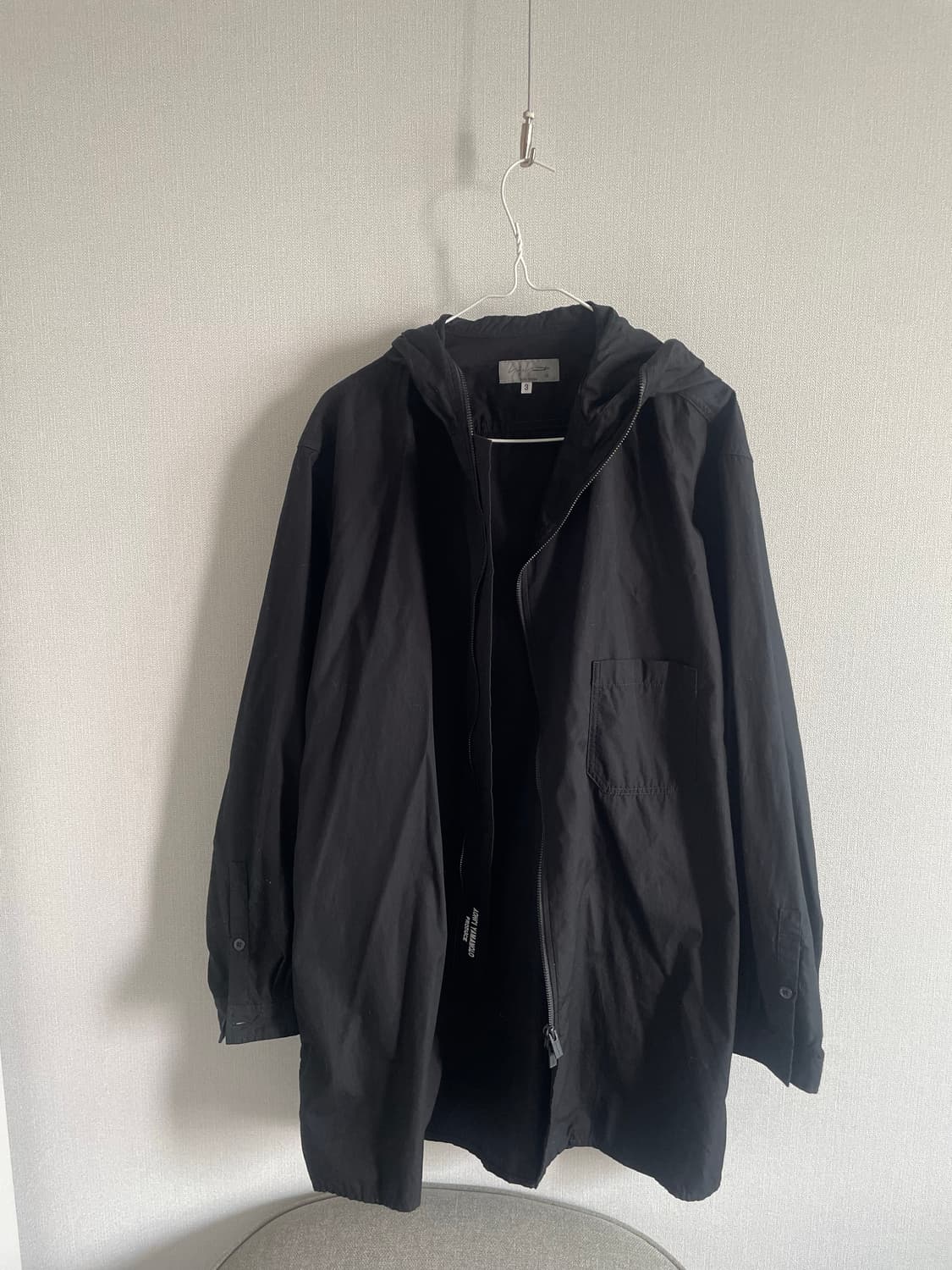 요지야마모토 셔츠형 점퍼 상품이미지1