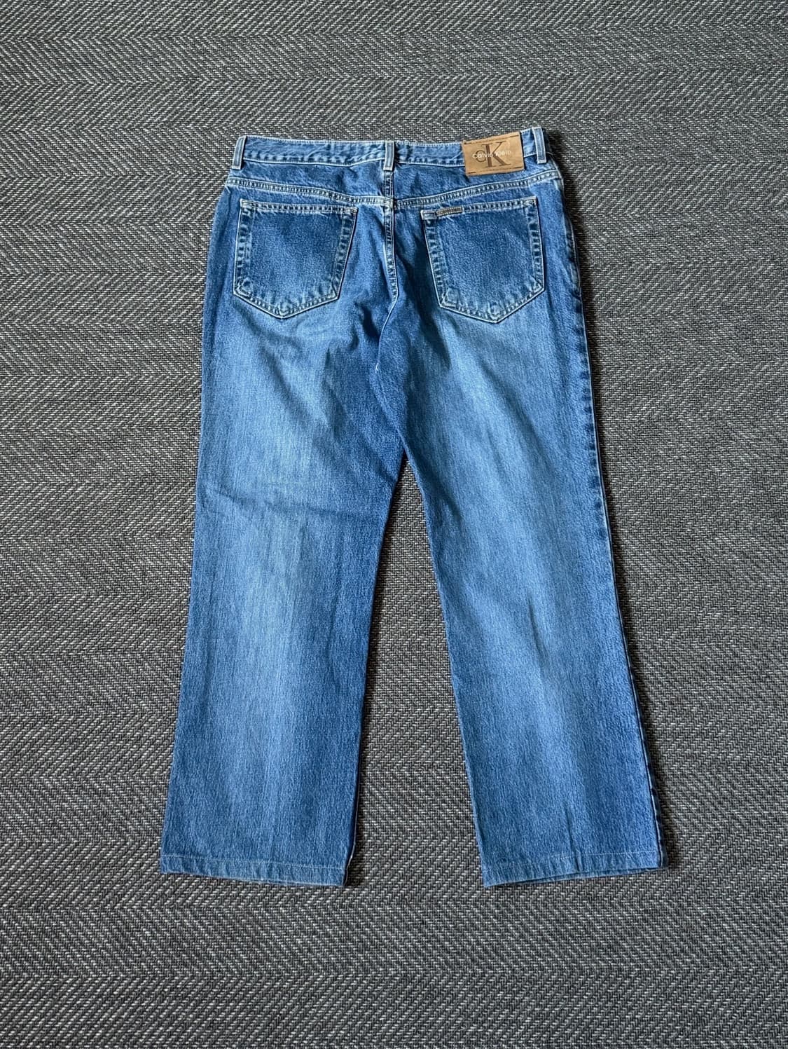 (34) 90s 캘빈클라인 중청 빈티지 데님팬츠 상품이미지6