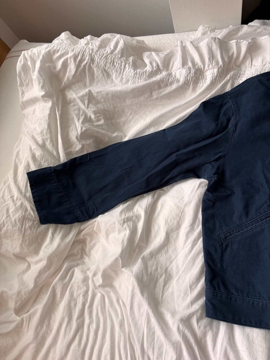 AECA Vintage Canvas Work Jacket Navy 상품이미지3