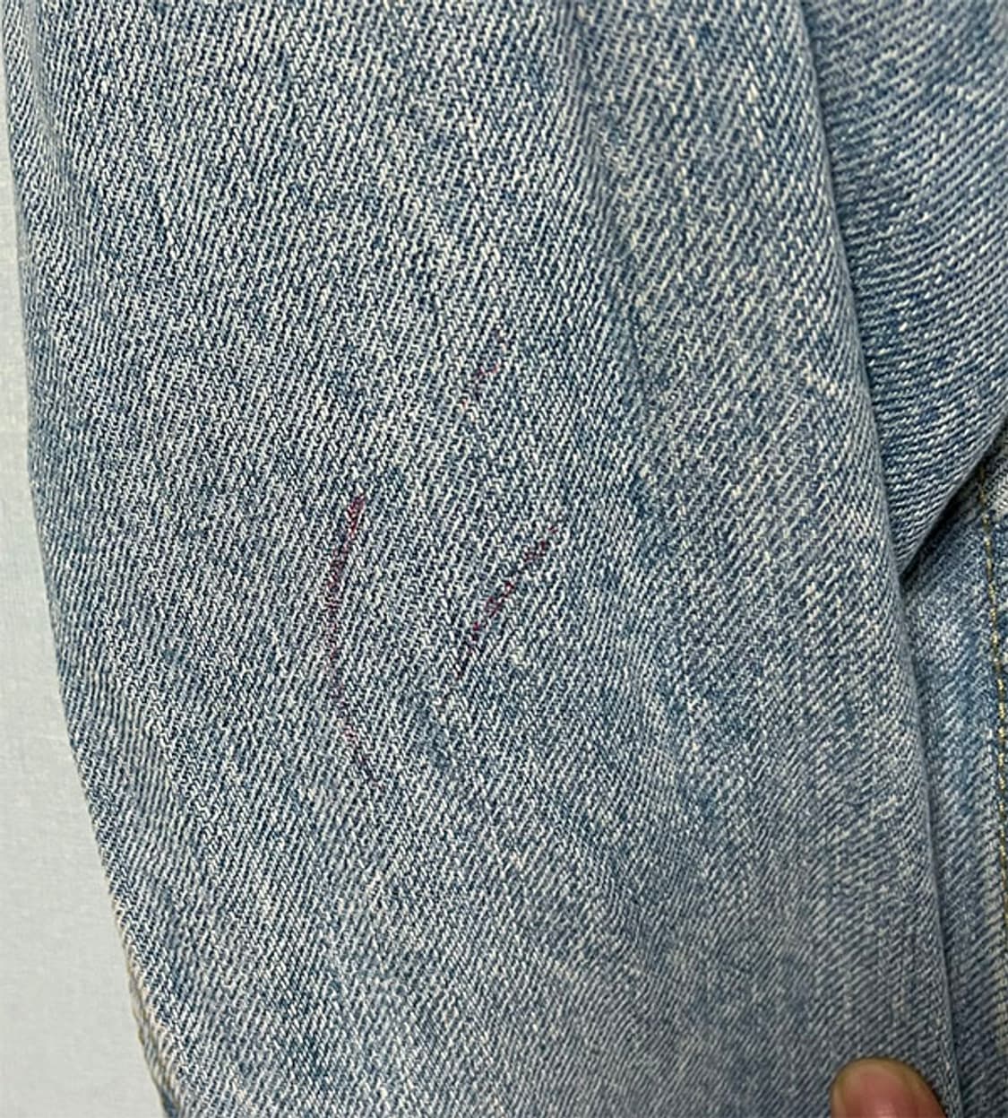 90s 리바이스 제팬 71557 빅E 3rd 트러커 M 95 38사이즈 상품이미지5