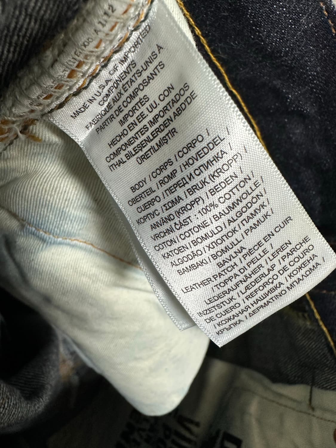 RRL(더블알엘) / 빈티지파이브포켓 원워시 / 31X30 상품이미지6