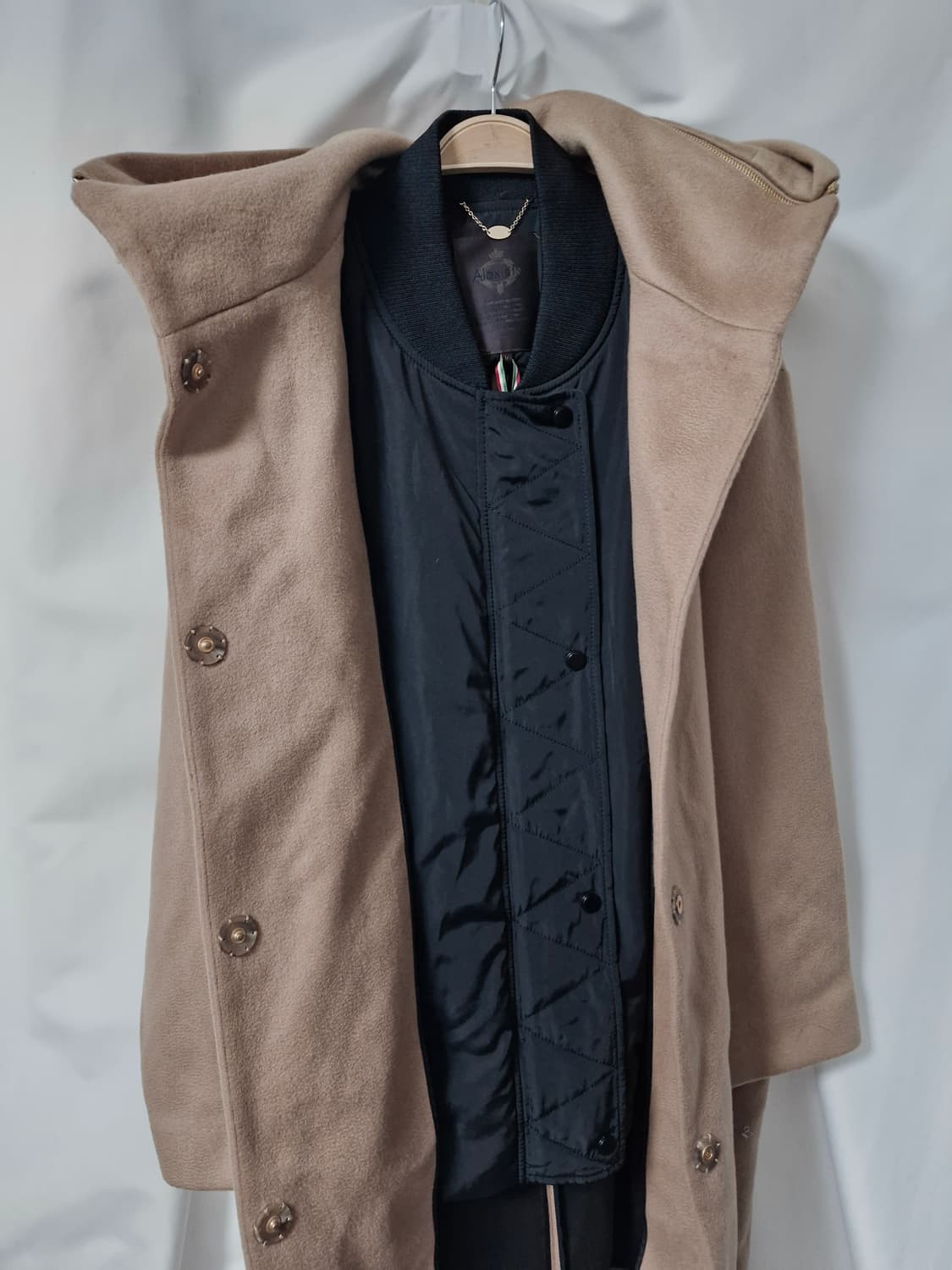 제시뉴욕 알렉시스 앤 후드 울 더블 코트 상품이미지6