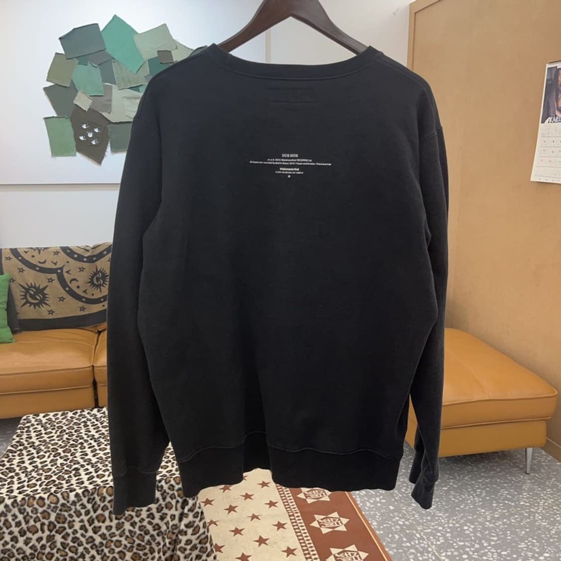 디스이즈네버댓 빈티지 스트릿 펑크 물결로고 맨투맨 L C09436 상품이미지4