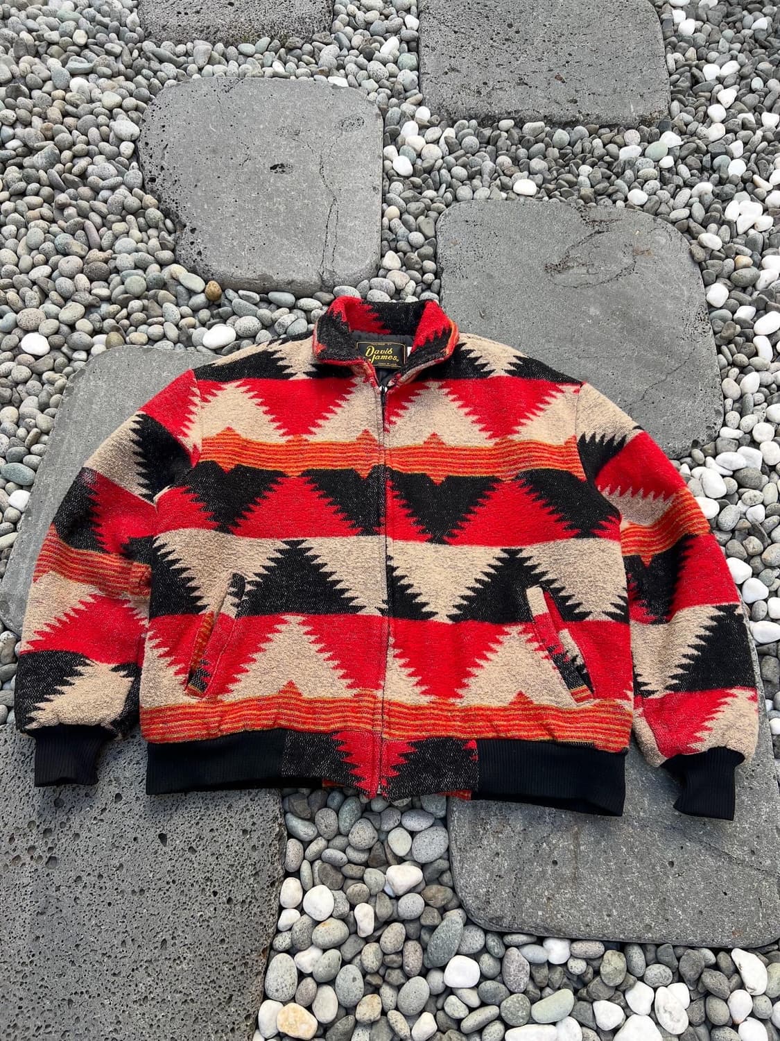 80/90s DAVIDJAMES USA AZTEC 나바호웨스턴자켓 상품이미지1