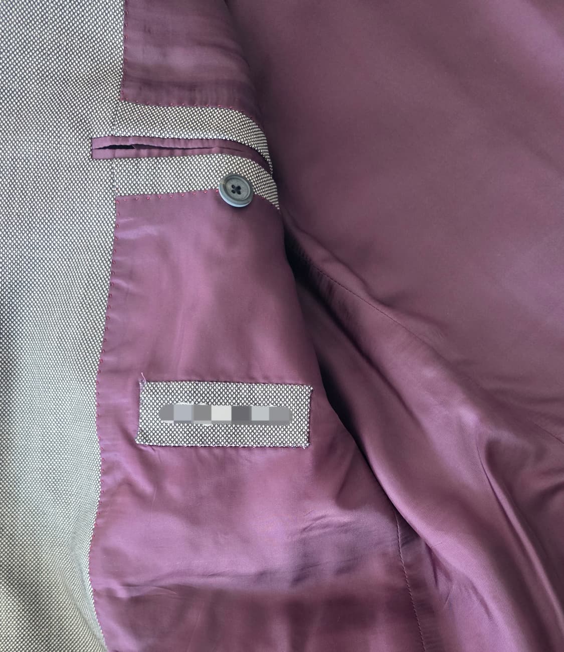 메리노 울 Birds eyes 그레이 맞춤정장 양복 (L 상품이미지9