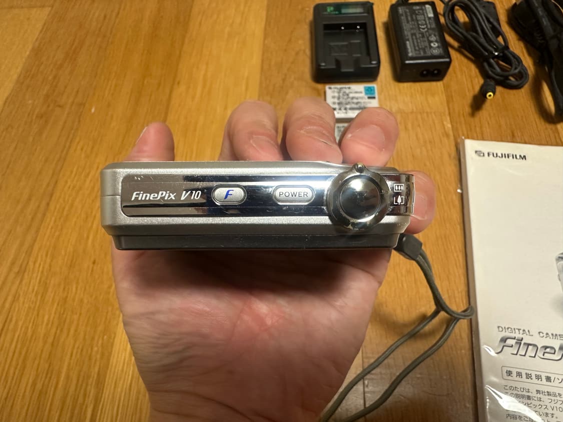 후지필름 FinePix V10 디지털 카메라 빈티지디카 Y2K 상품이미지4