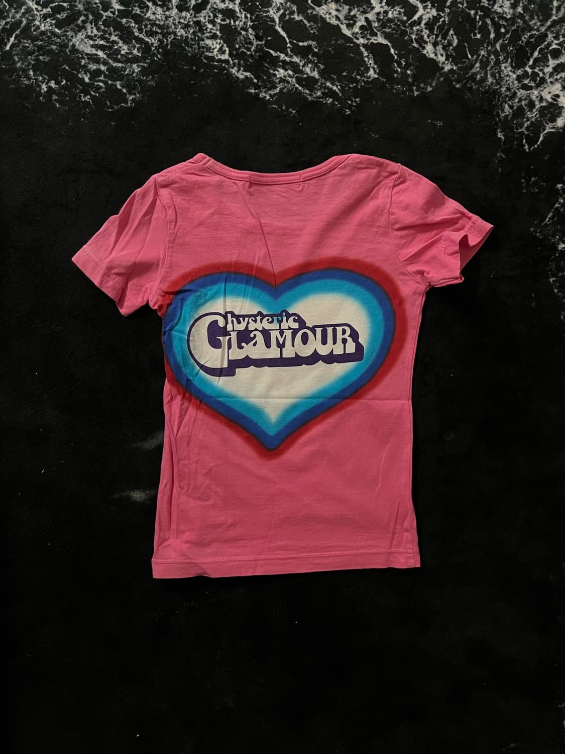 히스테릭미니 크롭딱붙반팔 상품이미지3