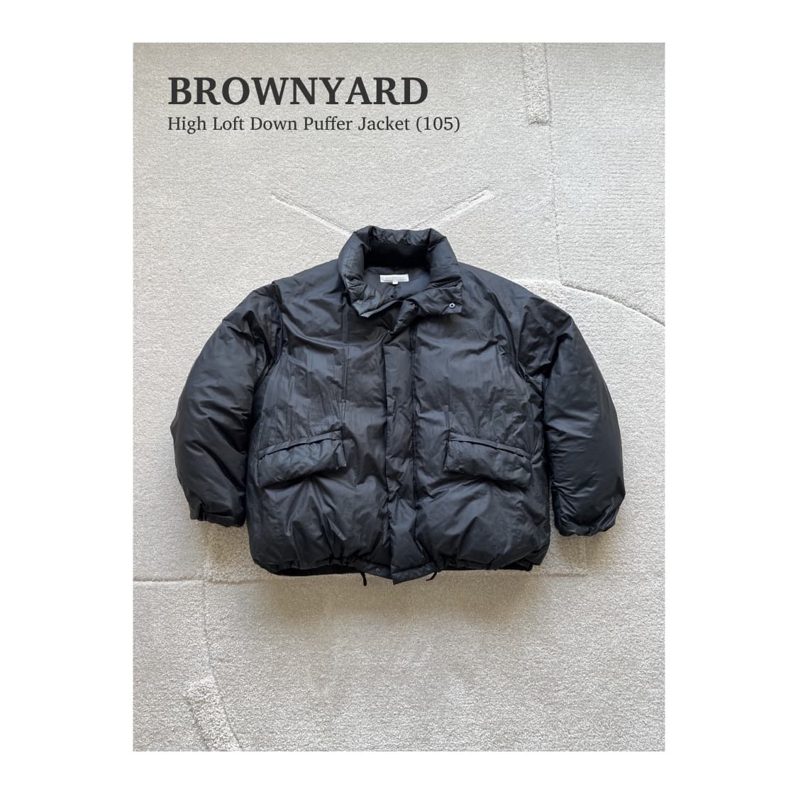 브라운야드 하이 로프트 다운 푸퍼 자켓 (105) 상품이미지1