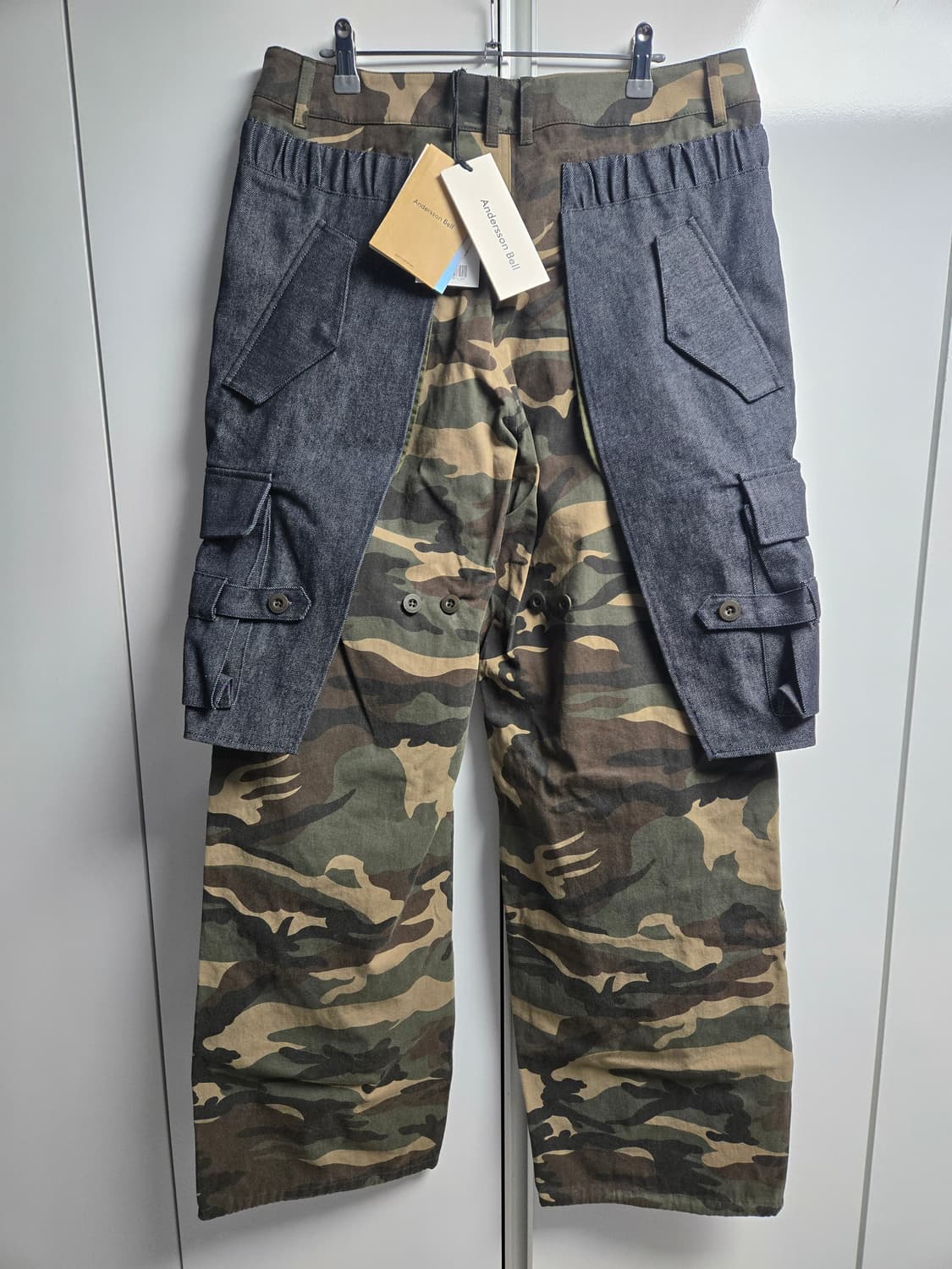 앤더슨벨 랩터 레이어드 카고 팬츠 상품이미지3