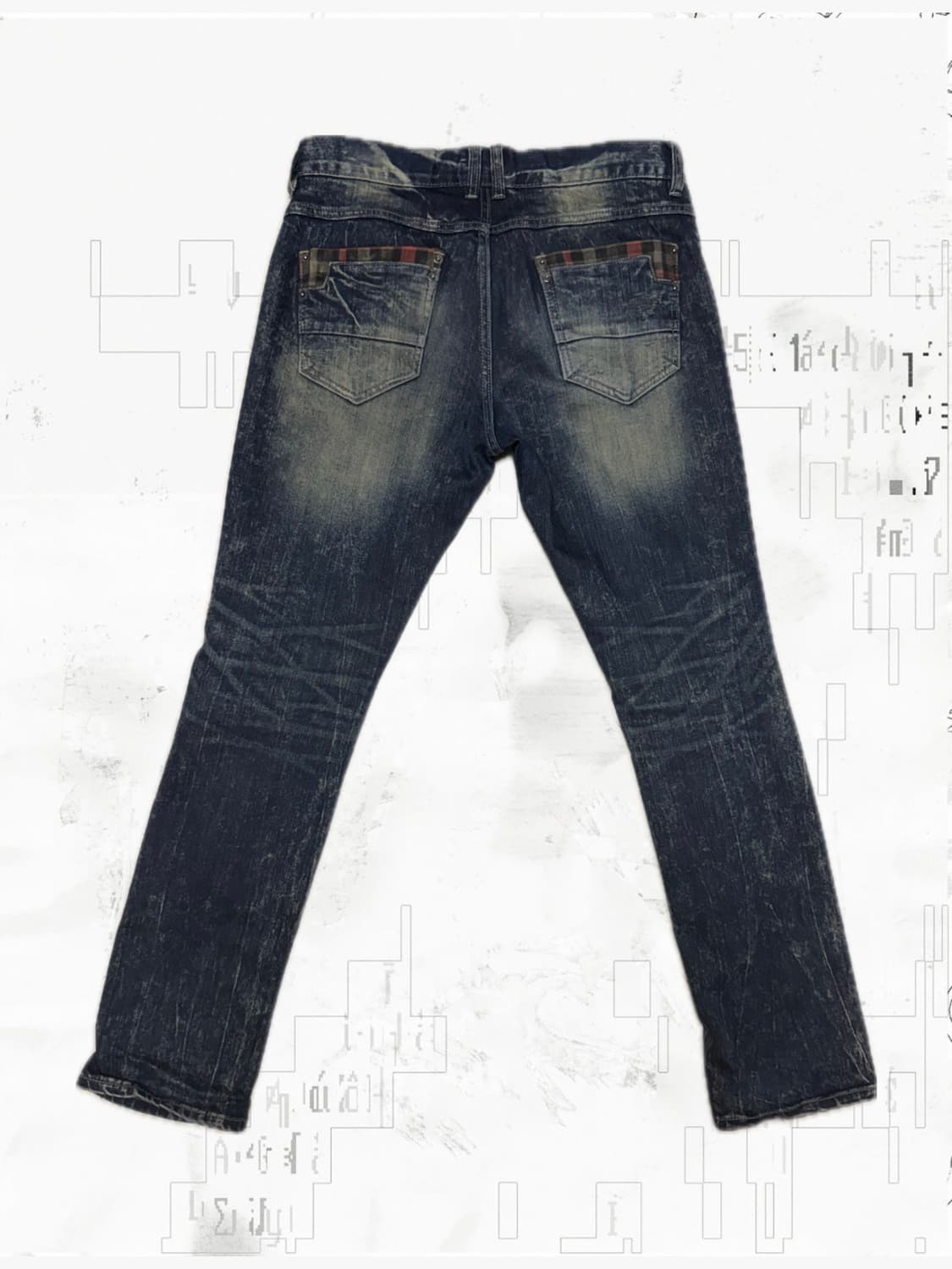 Check point straight denim pants 상품이미지2