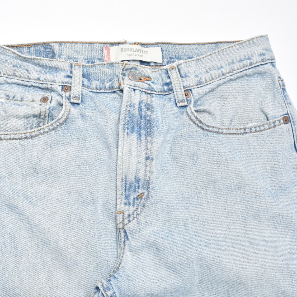 00S 빈티지 리바이스 505 연청 청바지 데님팬츠 33 N0376 상품이미지6