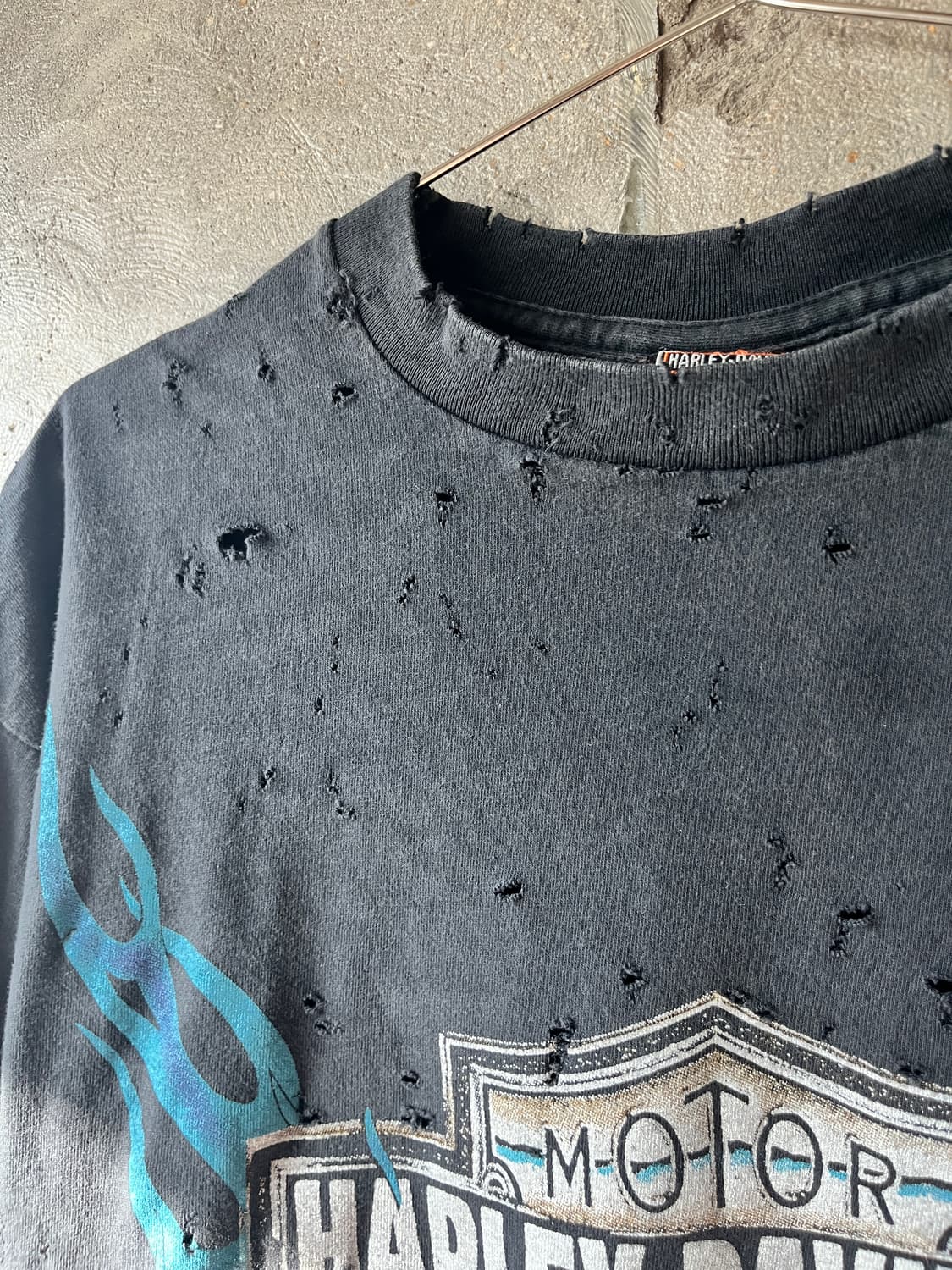 HARLEY DAVIDSON FLAME LONG SLEEVE T-SHIR 상품이미지3