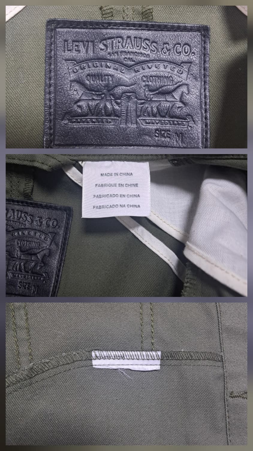 리바이스 트러커 워크 자켓 M(상태최상) 상품이미지7