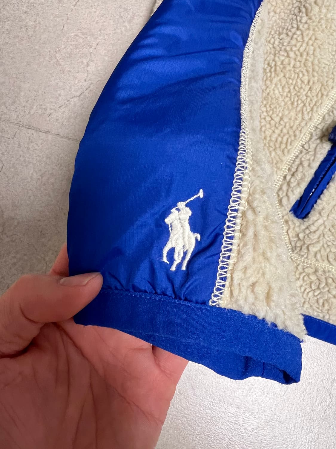 폴로 랄프로렌 플리스/ 후리스 집업 자켓 M (우먼스) 상품이미지4