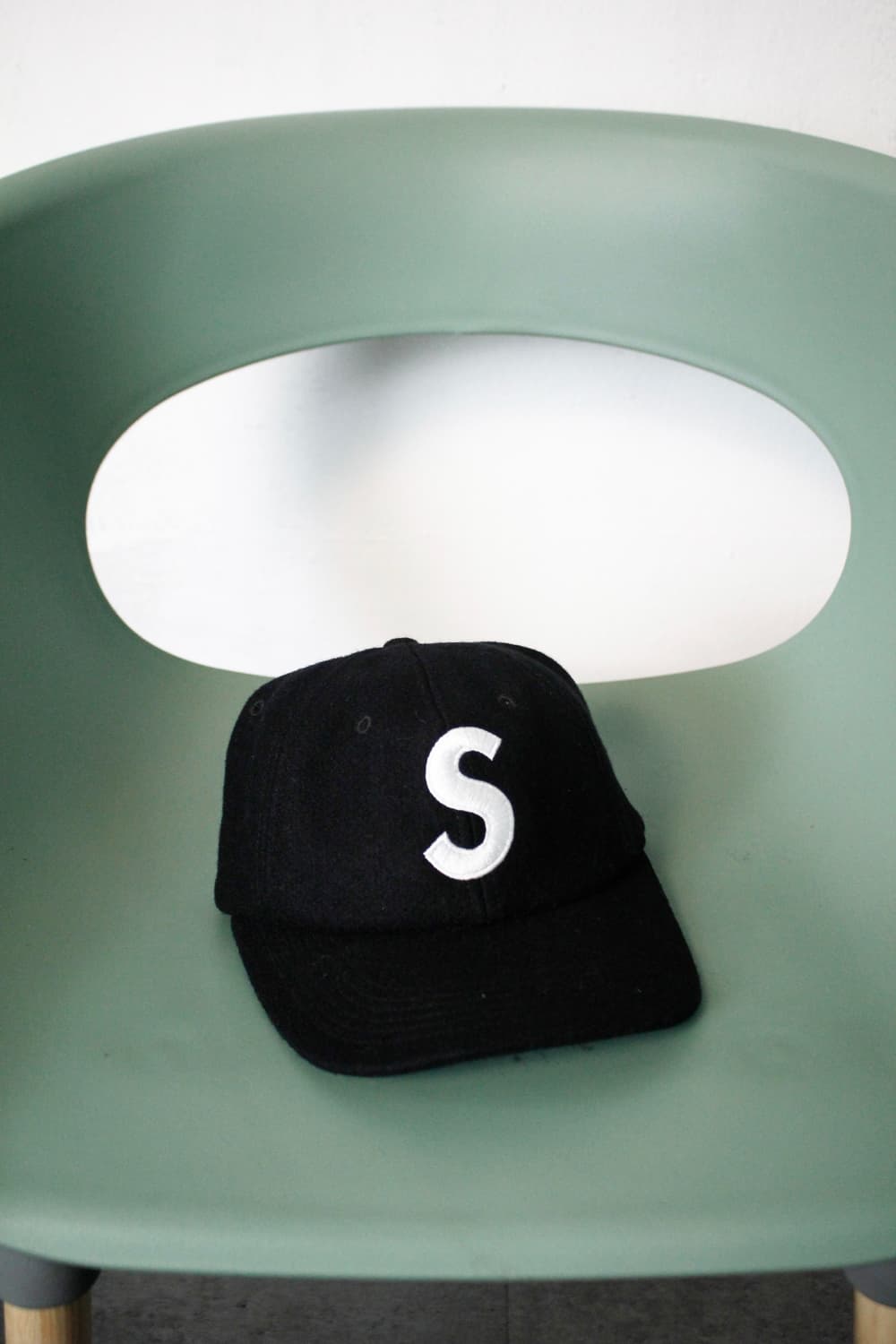Supreme S Logo Wool Camp Cap 상품이미지1