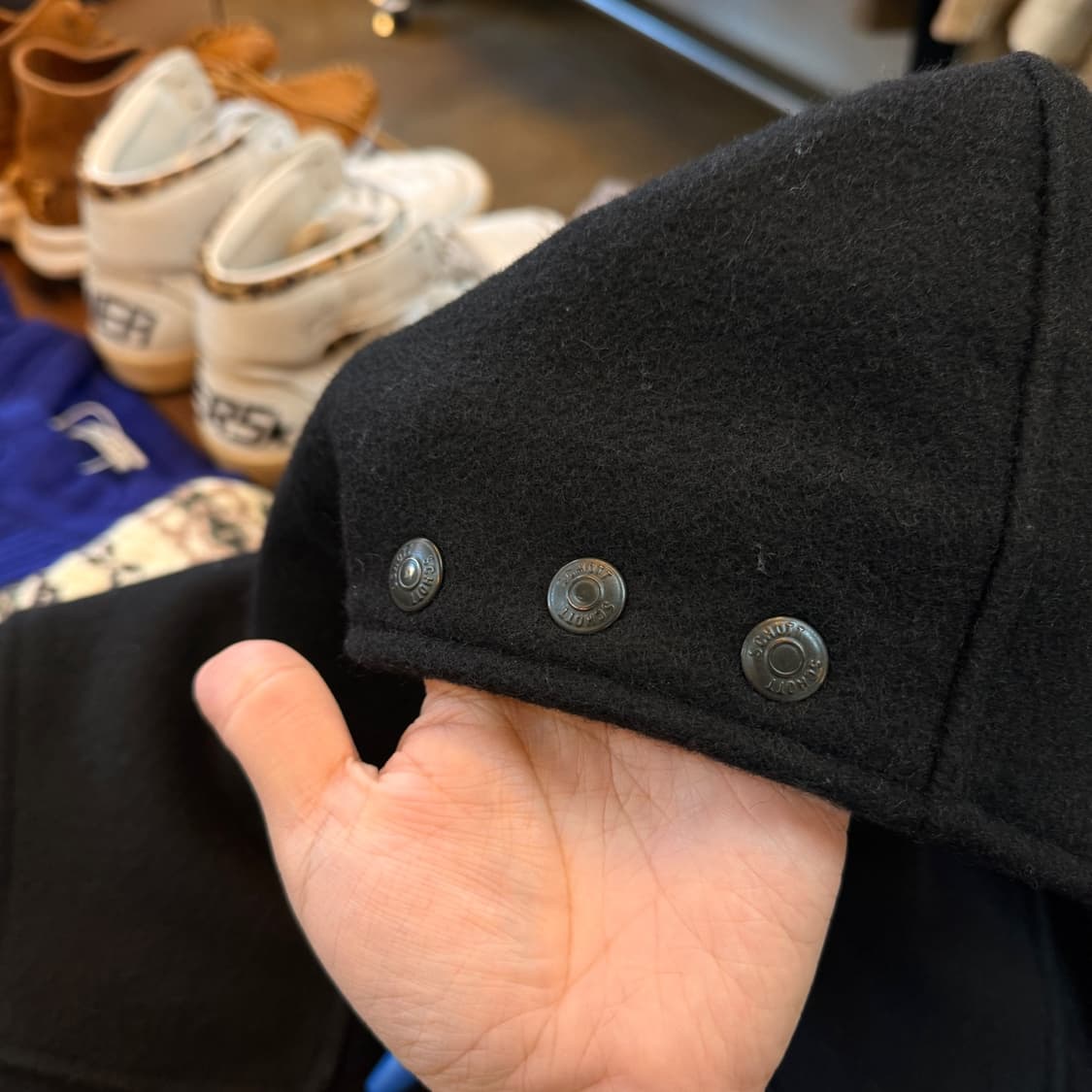 쇼트 X DC 블루 더플 코트 MADE IN CANADA  상품이미지4