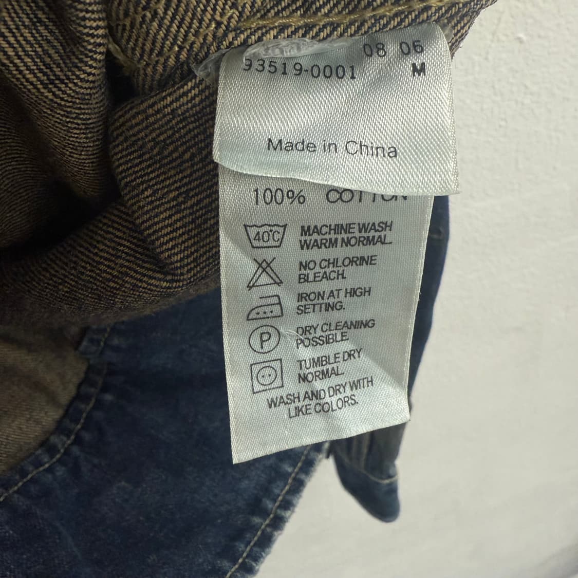 리바이스 빈티지 시그니처 데님 워크 자켓 M 상품이미지3
