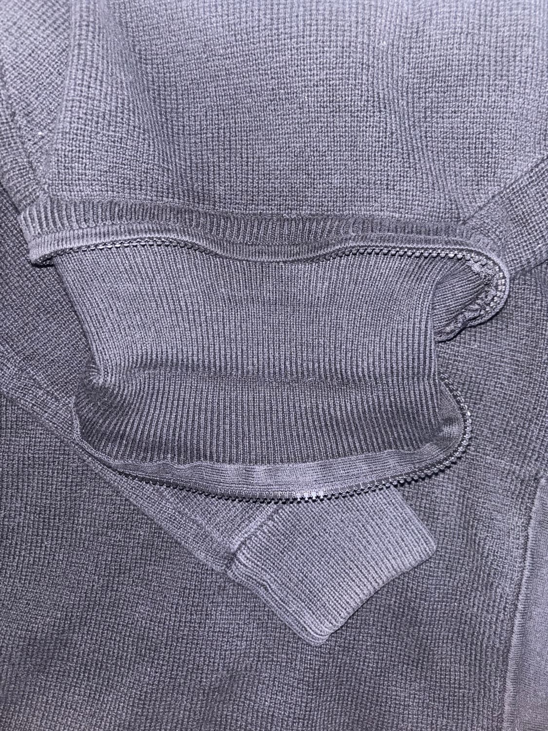 아르마니 익스체인지 넥지퍼 니트집업 s 상품이미지2