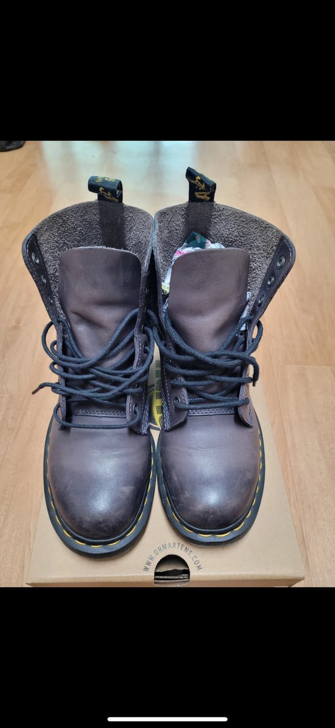 닥터마틴 파스칼 차콜 8홀 부츠 UK7 상품이미지5