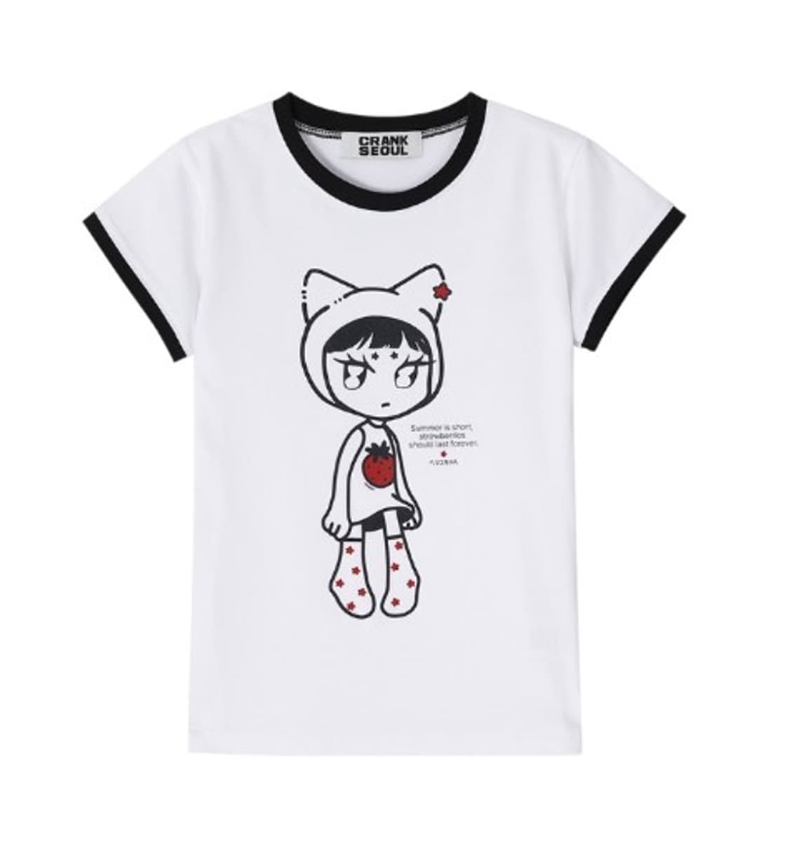 BERRYKO RINGER TOP_BLACK 상품이미지1