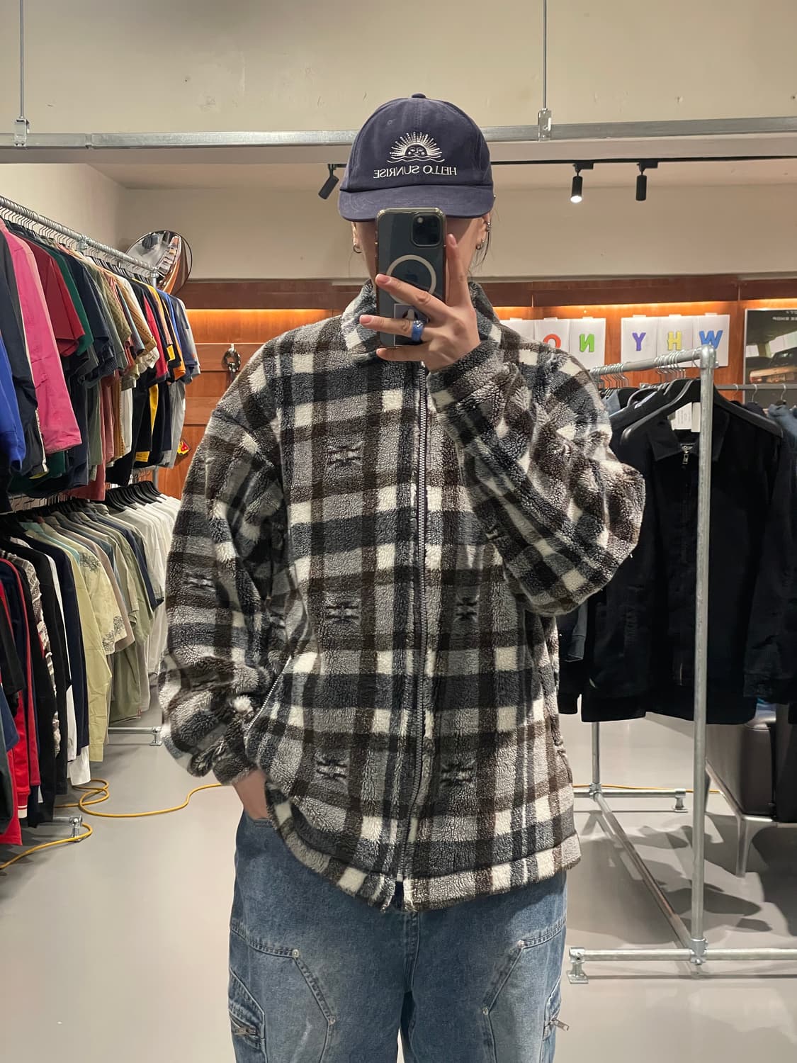 아식스 패턴 플리스 자켓   상품이미지1