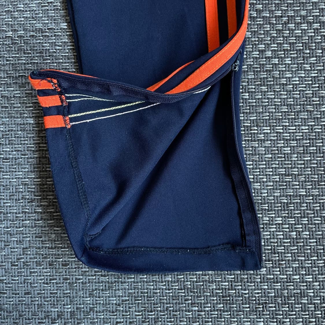 (밴딩) 빈티지 네이비 형광라인 트랙 팬츠 90 상품이미지4