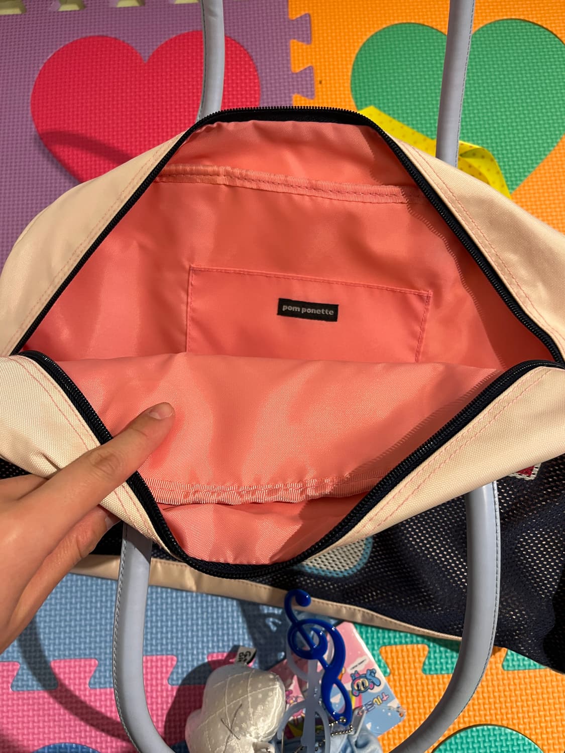 헤이세이 폼포넷 핸드백 🌀  상품이미지8