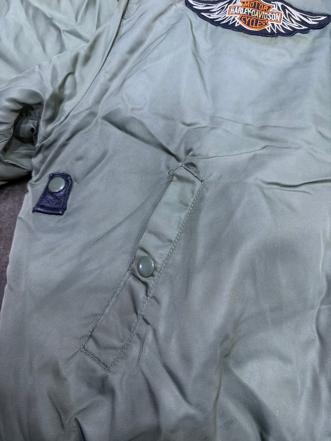 메데코 US 마린 항공점퍼 와펜 커스텀 XL 상품이미지8