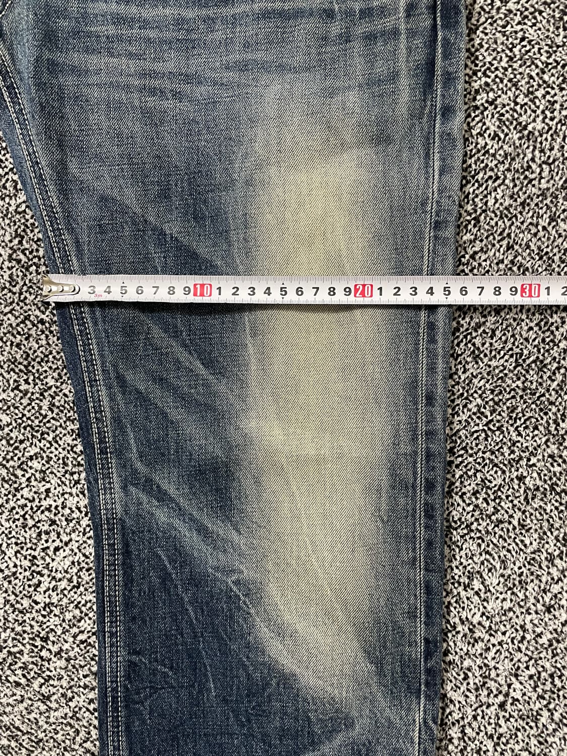 빈티지9. EVISU 에비수 빈티지 워시드 데님팬츠 청바지 락시크 펑키 상품이미지6