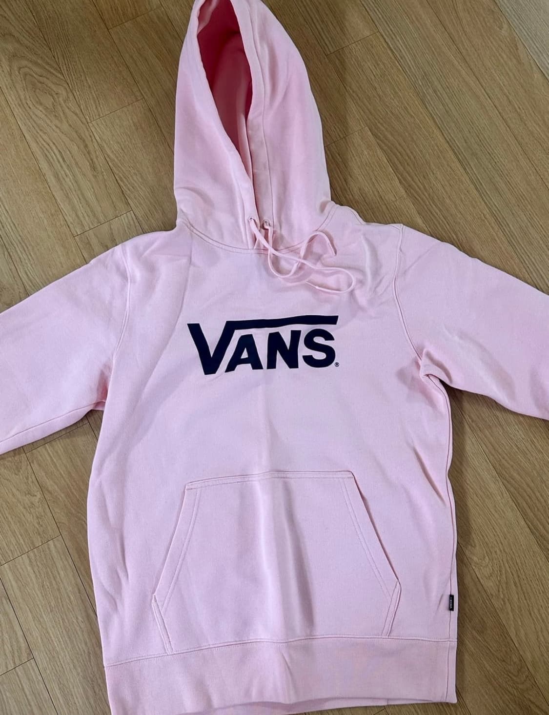 반스 핑크 후드티 상품이미지1