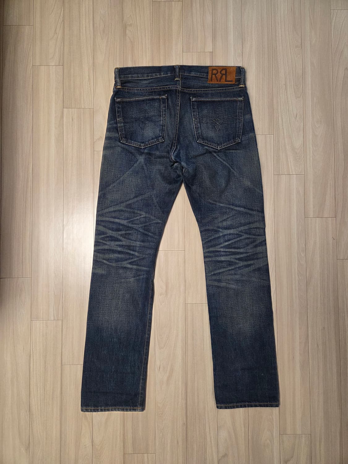 RRL 더블알엘 스트레이트 셀비지 데님 30/32. 상품이미지2