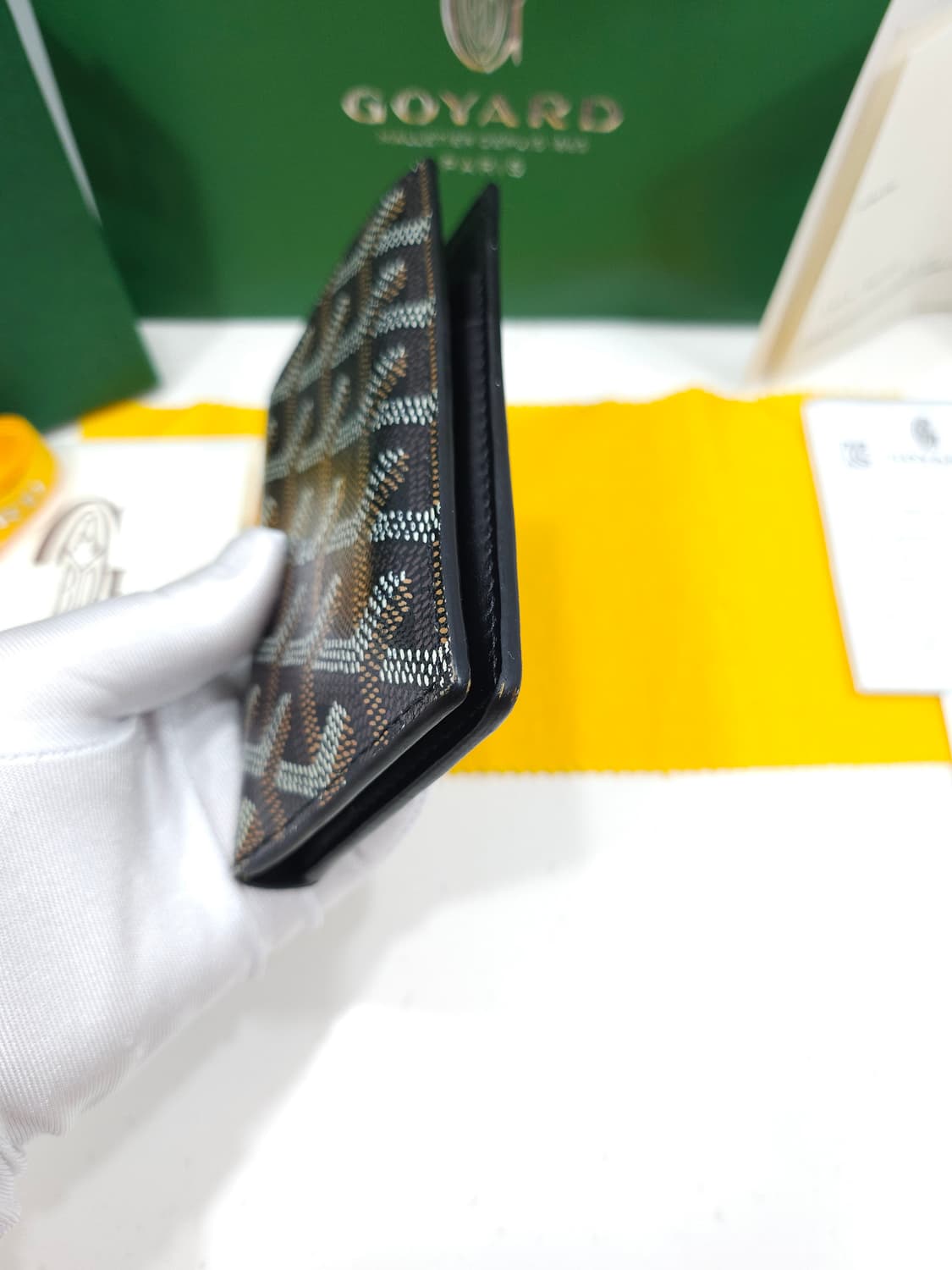 [풀구성] 고야드 생피에르 카드지갑 블랙 상품이미지4