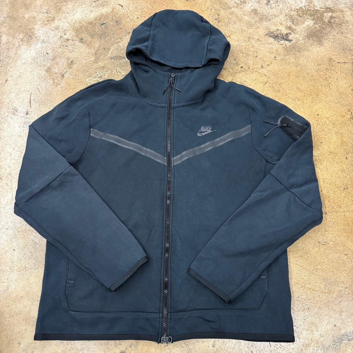 [정품/105,xl] 나이키 테크팩 후드 집업 블랙 b8 상품이미지2